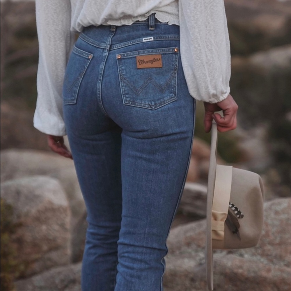 Wrangler Whimsy 616 High Rise Slim Jeans Size 26